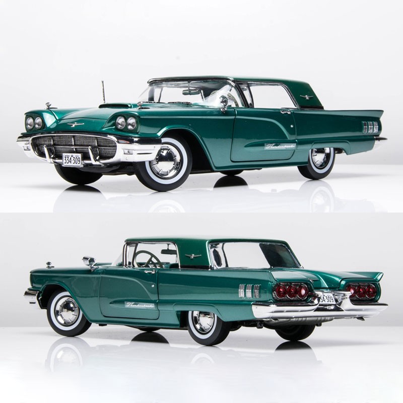 Vintage Collectible Toy Cars - 1:18 Scale Thunderbird 1960 Classic Muscle