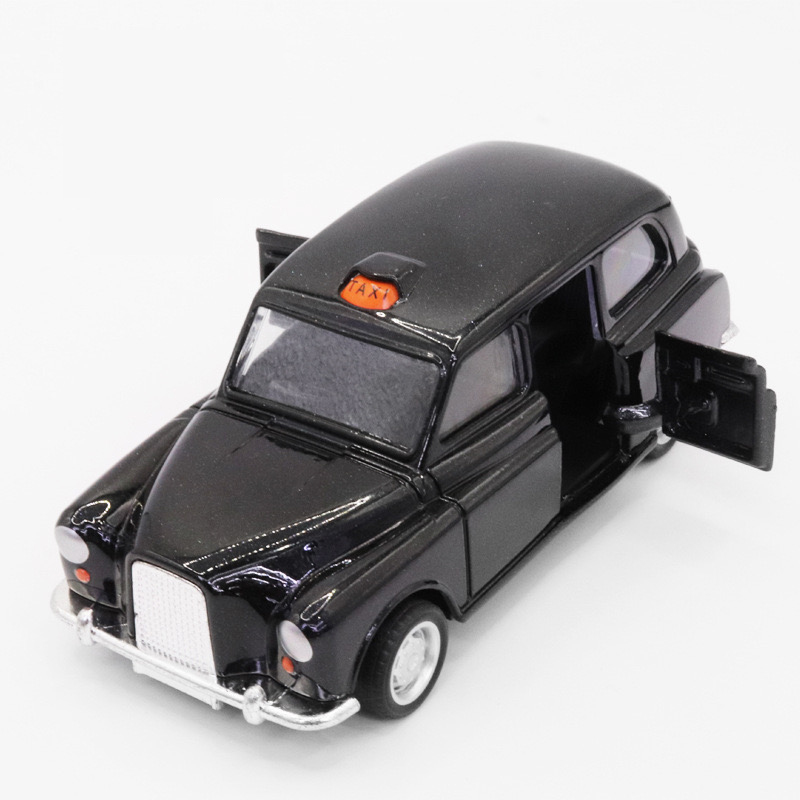 Vintage Collectible Toy Cars - 1:36 Alloy Diecast Vintage London-Taxi Car
