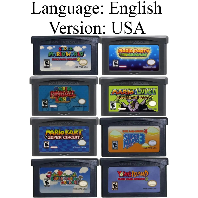 GBA Game Cartridge Cards EUR & - Vintage Game Collection 评论和价格