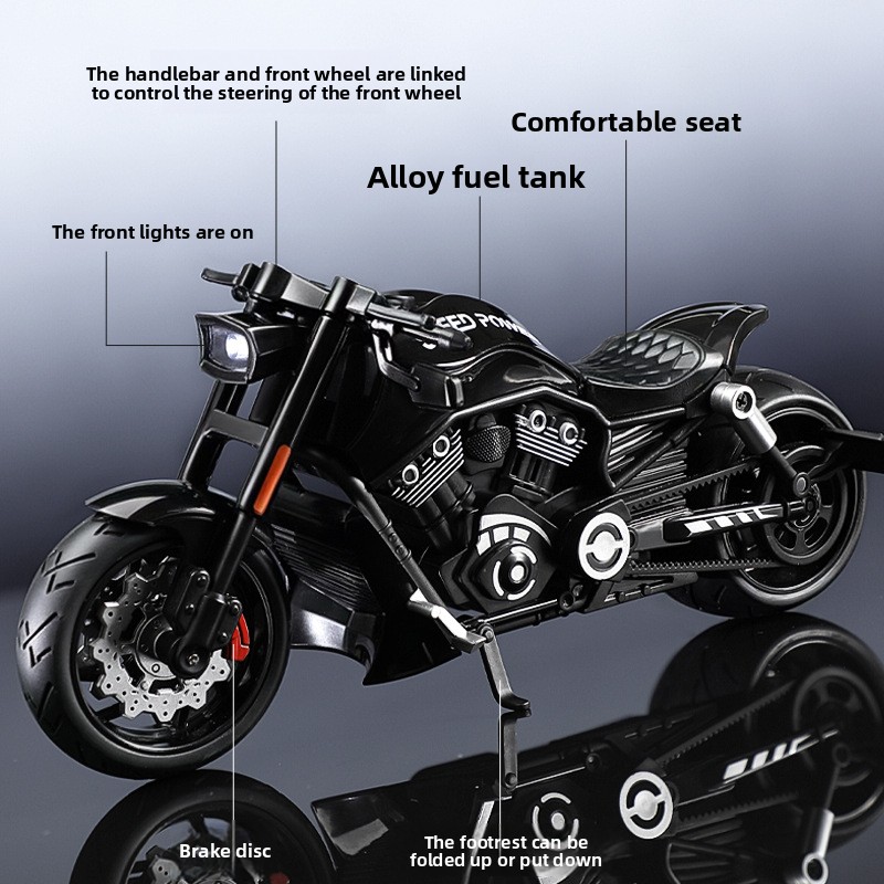 Simulation 1:10 Alloy Harley V - Vintage Collectible Toy Cars 评论和价格