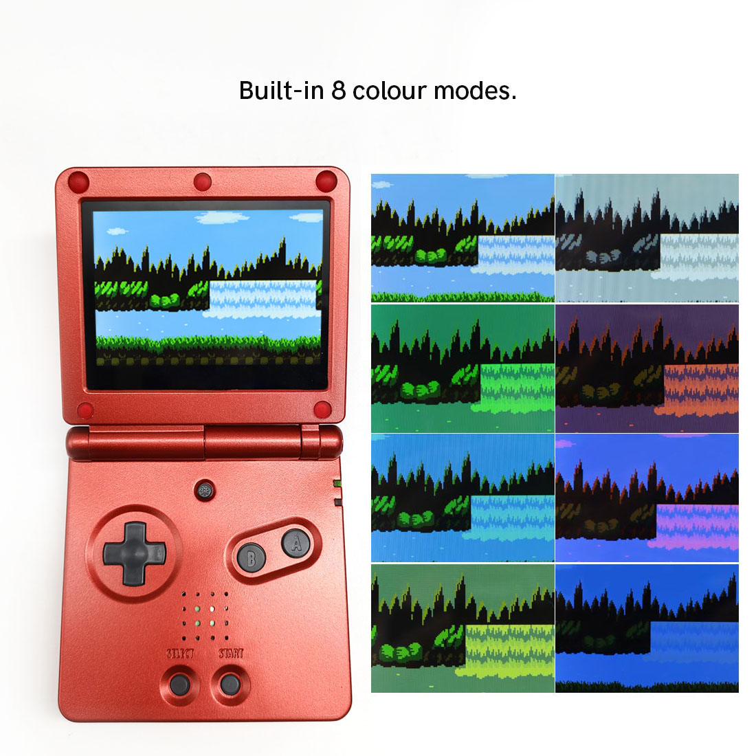 For  GBA SP V5  720x480 Retro  - Vintage Game Collection 评论和价格