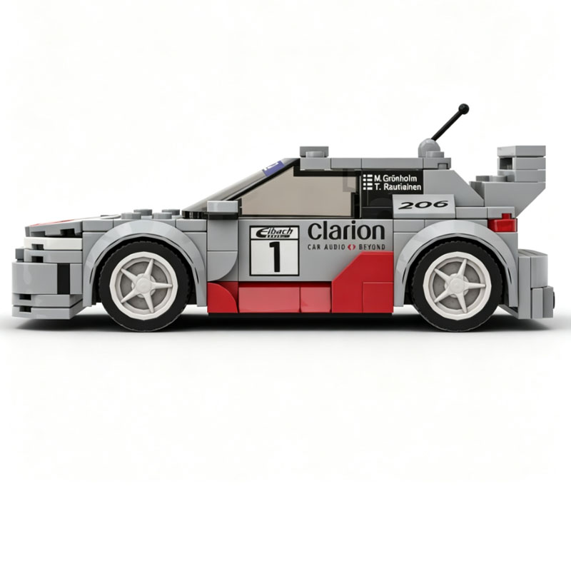 Vintage Rally Race Car Buildin - Vintage Collectible Toy Cars 评论和价格